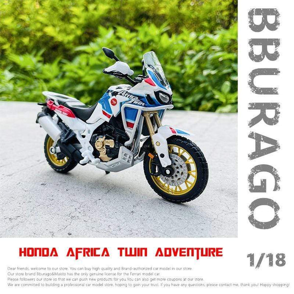 Planet Gates 1:18 The New Honda Africa Twin Adventure original authorized simulation alloy motorcycle model toy car gift collection