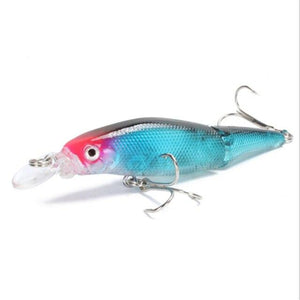 Planet Gates 1 1PCS Wobblers Pike Fishing Lures Multi Jointed Sections Hard Bait 85mm/7.4g Artificial Bait Minnow Crankbait Fishing Tackle Lure