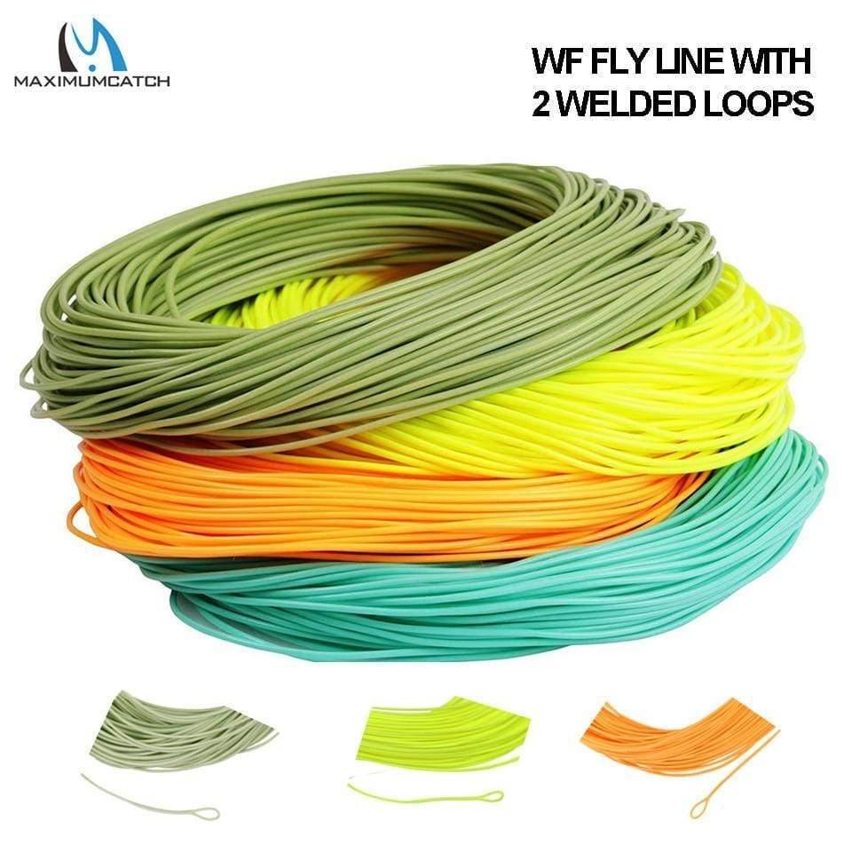 Planet Gates 1/2/3/4/5/6/7/8wt Weight Forward Fly Line 100FT Floating Fly Fishing Line With Welded Loop Multi Color