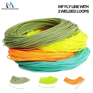 Planet Gates 1/2/3/4/5/6/7/8wt Weight Forward Fly Line 100FT Floating Fly Fishing Line With Welded Loop Multi Color