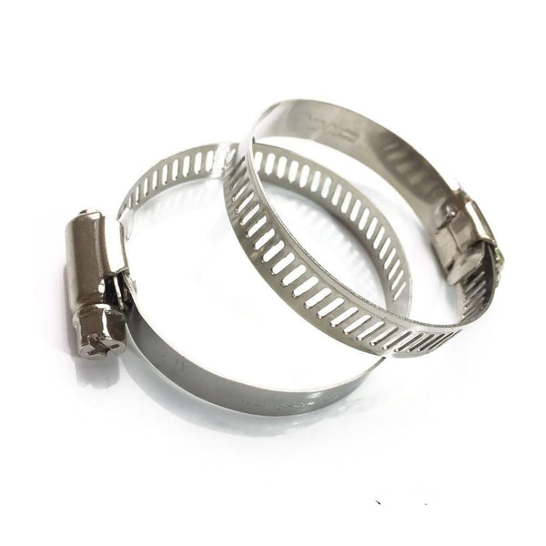 Planet Gates 1/2/5pcs Pipe Clamps Genuine Jubilee Stainless Steel Hose Clips Fuel Hose Pipe Clamps Worm Drive Durable Anti-oxidation