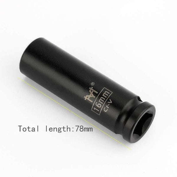 Planet Gates 1/2" Inch Drive Deep Impact Sockets Metric Air Pneumatic Socket Wrench Head 10-38mm Standard Durable Car Auto Truck Repair Tools