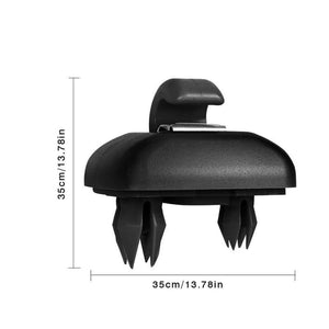 Planet Gates 1/2 Pcs Car Sun Visor Retainer Hook Black Car Sun Visor Fastener Clip Holder Bracket for Audi A3 S3 A4 S4 A5 S5 Q3 Q5 TT