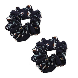 2 Pcs Scrunchie Gumka Do Wlosow Scrunchies Women Hair Accessories Femme Elastic Hair Bands Fashion Chouchou Schrunchies