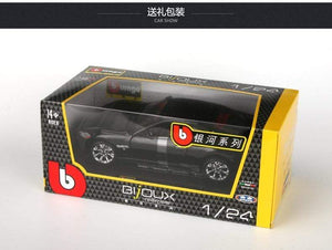 Planet Gates 1:24 2008 Maserati GranTurismo alloy racing car Alloy Luxury Vehicle Diecast Pull Back Cars Model Toy Collection Gift