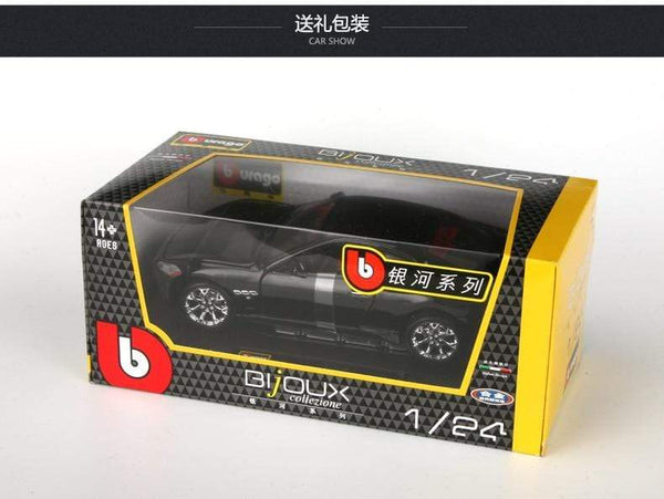 Planet Gates 1:24 2008 Maserati GranTurismo alloy racing car Alloy Luxury Vehicle Diecast Pull Back Cars Model Toy Collection Gift