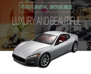 Planet Gates 1:24 2008 Maserati GranTurismo alloy racing car Alloy Luxury Vehicle Diecast Pull Back Cars Model Toy Collection Gift
