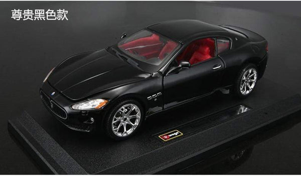 Planet Gates 1:24 2008 Maserati GranTurismo alloy racing car Alloy Luxury Vehicle Diecast Pull Back Cars Model Toy Collection Gift