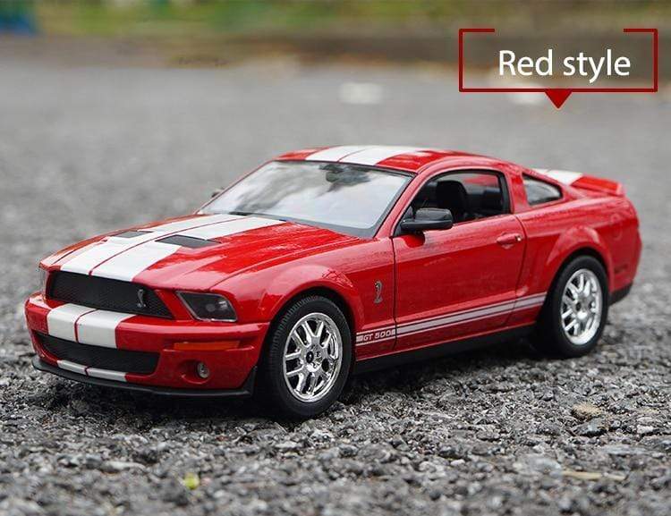 Planet Gates 1:24 Ford Mustang Shelby GT500 Cobra 2007 High Simulation Car Model Alloy Kid Toy Car Collect Children's Gifts