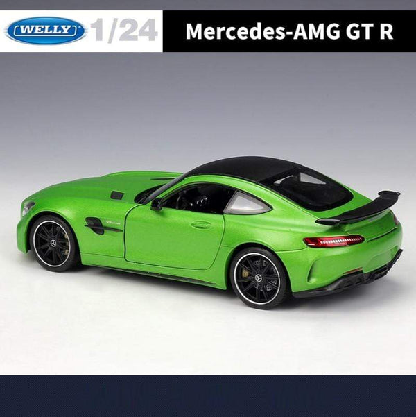 Planet Gates 1:24 Mercedes-Benz AMG GT R Alloy Metal Diecast Cars Model Inital Toy Car Children Boy Toys collection toy tools gift