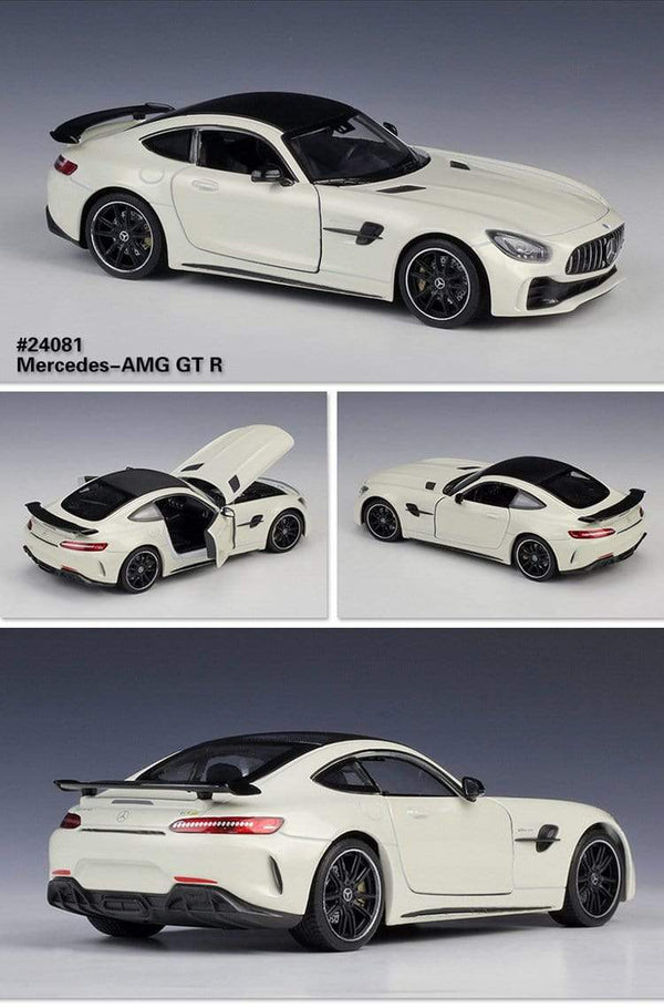 Planet Gates 1:24 Mercedes-Benz AMG GT R Alloy Metal Diecast Cars Model Inital Toy Car Children Boy Toys collection toy tools gift