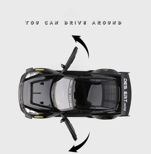 Planet Gates 1:24 Nissan Skyline Ares GTR R35 Diecasts & Toy Vehicles Metal Toy Car Model High Simulation Pull Back Collection Kids Toys