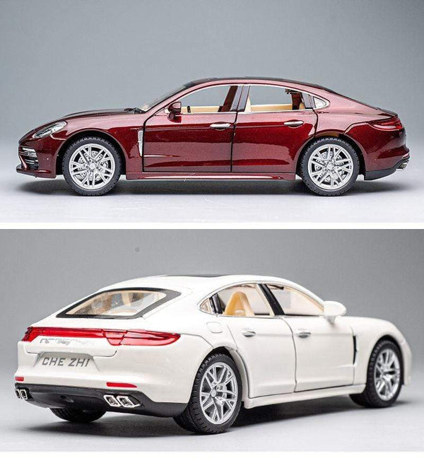 Planet Gates 1:24 Panamera  Alloy Car Model Diecasts Toy Vehicles Toy Cars Sound and light Kid Toys For Children Gifts Boy Toy