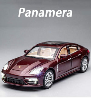 Planet Gates 1:24 Panamera  Alloy Car Model Diecasts Toy Vehicles Toy Cars Sound and light Kid Toys For Children Gifts Boy Toy