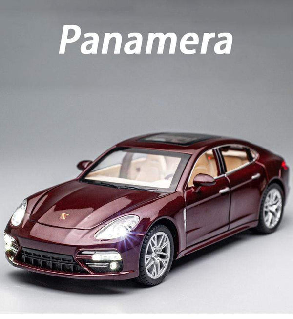 Planet Gates 1:24 Panamera  Alloy Car Model Diecasts Toy Vehicles Toy Cars Sound and light Kid Toys For Children Gifts Boy Toy