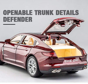 Planet Gates 1:24 Panamera  Alloy Car Model Diecasts Toy Vehicles Toy Cars Sound and light Kid Toys For Children Gifts Boy Toy