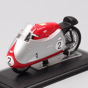 Planet Gates 1/24 Scale Classic Retro Italeri 1955 Gilera 4cil 500cc World Champion #76 G Duke motorcycle Diecast GP bike model Toy Vehicles