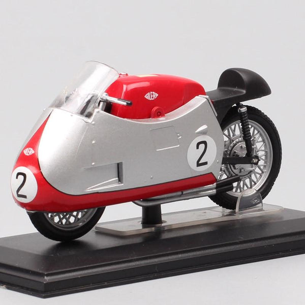 Planet Gates 1/24 Scale Classic Retro Italeri 1955 Gilera 4cil 500cc World Champion #76 G Duke motorcycle Diecast GP bike model Toy Vehicles
