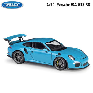 Planet Gates 1:24 Scale Diecast Simulator Car Porsche 911 GT3 RS Model Car Alloy Sports Car Metal Toy Racing Car Toy For Kids Gift