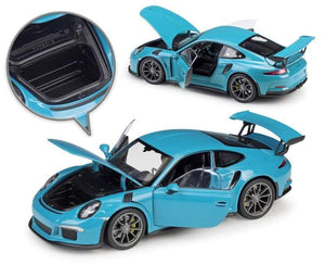 Planet Gates 1:24 Scale Diecast Simulator Car Porsche 911 GT3 RS Model Car Alloy Sports Car Metal Toy Racing Car Toy For Kids Gift