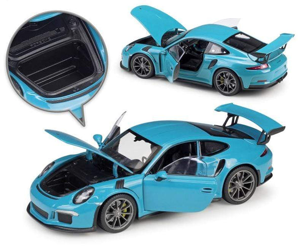 Planet Gates 1:24 Scale Diecast Simulator Car Porsche 911 GT3 RS Model Car Alloy Sports Car Metal Toy Racing Car Toy For Kids Gift