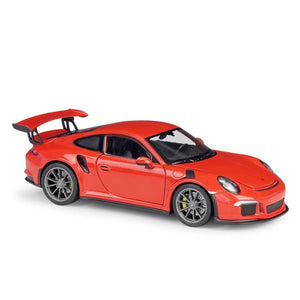 Planet Gates 1:24 Scale Diecast Simulator Car Porsche 911 GT3 RS Model Car Alloy Sports Car Metal Toy Racing Car Toy For Kids Gift