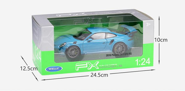 Planet Gates 1:24 Scale Diecast Simulator Car Porsche 911 GT3 RS Model Car Alloy Sports Car Metal Toy Racing Car Toy For Kids Gift