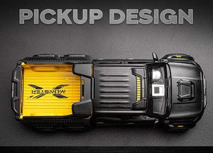 Planet Gates 1:28 Benz X-Class 6*6 Monster Trucks Diecasts & Toy Vehicles Car Model Miniature Scale Model Car Toys Children Collections