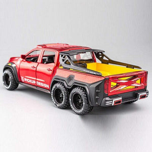 Planet Gates 1:28 Benz X-Class 6*6 Monster Trucks Diecasts & Toy Vehicles Car Model Miniature Scale Model Car Toys Children Collections