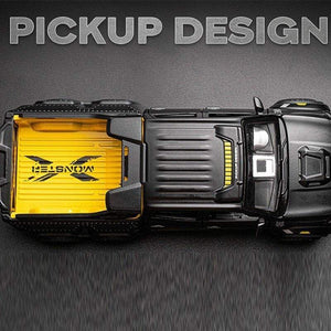 Planet Gates 1:28 Benz X-Class 6*6 Monster Trucks Diecasts & Toy Vehicles Car Model Miniature Scale Model Car Toys Children Collections