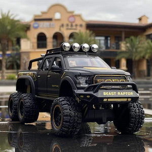 Planet Gates 1/28 Ford Raptor F150 Alloy Car Modified Off-Road Vehicle Model Diecast & Toy Vehicles Metal Car Model Collection Kids Toys Gift