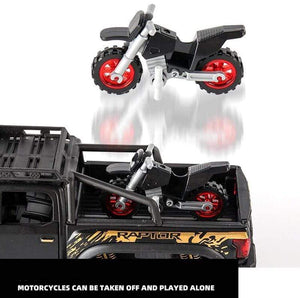 Planet Gates 1/28 Ford Raptor F150 Alloy Car Modified Off-Road Vehicle Model Diecast & Toy Vehicles Metal Car Model Collection Kids Toys Gift