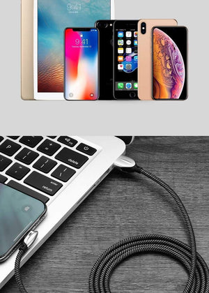Planet Gates 1.2m Suntaiho for iphone Charger Cable Game USB Cable for Lighting Fast Charging for iPhone 7 Xs Max XR X 6 6s 5 8 7 phone Game Cord
