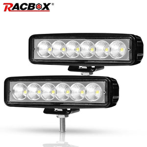 Planet Gates 1/2Pcs 6 inch 18W LED Work Light Flood Beam Spotlight Truck Light For Jeep Motorcycles Offroad 4x4 ATV 4WD SUV UAZ Car Fog Light