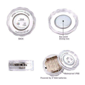 Planet Gates 1/3/4 PCS 10 Led Remote Controlled RGB Submersible Light Battery Operated Underwater Night Lamp Vase Bowl Outdoor Garden Party