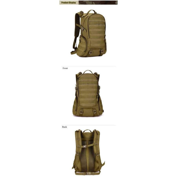 Planet Gates 1 / 30 - 40L Military Tactical Backpack Rucksacks Men Camouflage Outdoor Sports Bag Camping Hiking Bags 2017 Free Shipping Molle 4635