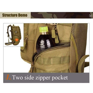 Planet Gates 1 / 30 - 40L Military Tactical Backpack Rucksacks Men Camouflage Outdoor Sports Bag Camping Hiking Bags 2017 Free Shipping Molle 4635