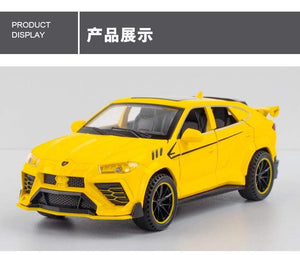 Planet Gates 1:32 Alloy Car Model Lux Lamborghini-Urus Coupe SUV Diecast Metal Vehicle Display Gifts Birthday for Children Christmas Toy