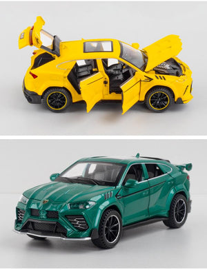 Planet Gates 1:32 Alloy Car Model Lux Lamborghini-Urus Coupe SUV Diecast Metal Vehicle Display Gifts Birthday for Children Christmas Toy