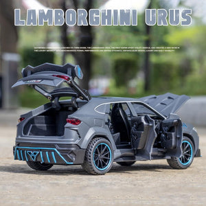 Planet Gates 1:32 Alloy Car Model Lux Lamborghini-Urus Coupe SUV Diecast Metal Vehicle Display Gifts Birthday for Children Christmas Toy