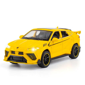 Planet Gates 1:32 Alloy Car Model Lux Lamborghini-Urus Coupe SUV Diecast Metal Vehicle Display Gifts Birthday for Children Christmas Toy