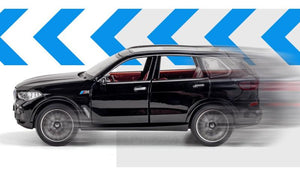 Planet Gates 1/32 Alloy Die Cast X5 SUV Model Toy Car Simulation Sound Light Pull Back Door Open Toys Vehicle For Children