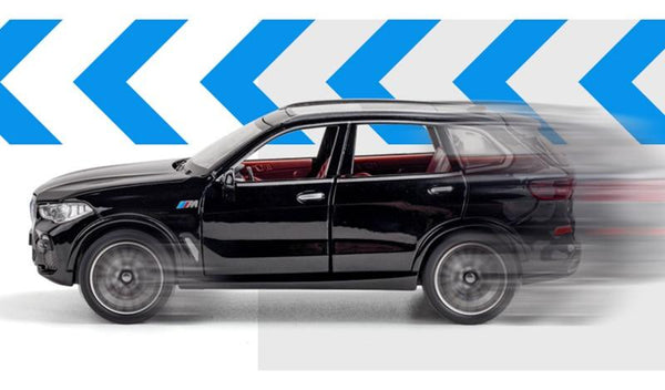 Planet Gates 1/32 Alloy Die Cast X5 SUV Model Toy Car Simulation Sound Light Pull Back Door Open Toys Vehicle For Children