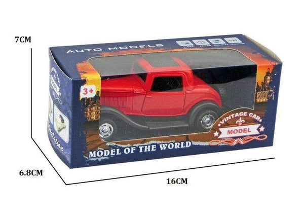 Planet Gates 1/32 Alloy Pull Back Simulation Retro Classic Car Model