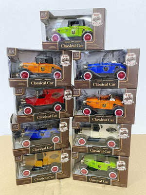 Planet Gates 1/32 Alloy Pull Back Simulation Retro Classic Car Model