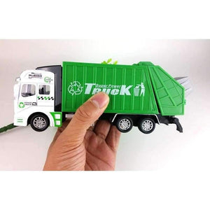 Planet Gates 1:32 Alloy Sanitation Engineering Vehicle Simulation Garbage Truck Model Gift for Children Toys,Pullback,20.5CM