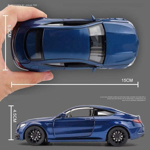 Planet Gates 1:32 AMGC63S C63S Coupe Alloy Car Model Diecasts & Toy Vehicle Metal Car Model Collection High Simulation Sound Light Kids Gift