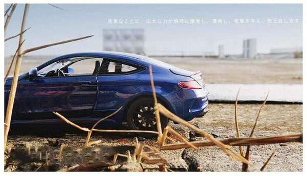 Planet Gates 1:32 AMGC63S C63S Coupe Alloy Car Model Diecasts & Toy Vehicle Metal Car Model Collection High Simulation Sound Light Kids Gift