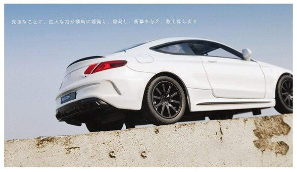 Planet Gates 1:32 AMGC63S C63S Coupe Alloy Car Model Diecasts & Toy Vehicle Metal Car Model Collection High Simulation Sound Light Kids Gift