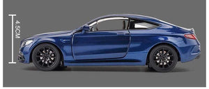Planet Gates 1:32 AMGC63S C63S Coupe Alloy Car Model Diecasts & Toy Vehicle Metal Car Model Collection High Simulation Sound Light Kids Gift